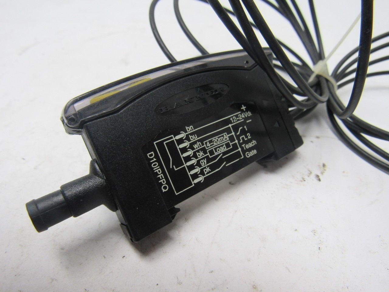 Banner D10IPFPQ D10 Expert Analog & Discrete Output Red Beam 6-pin Cable