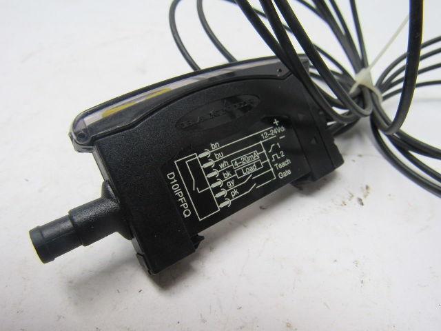 Banner D10IPFPQ D10 Expert Analog & Discrete Output Red Beam 6-pin Cable