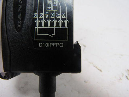 Banner D10IPFPQ D10 Expert Analog & Discrete Output Red Beam 6-pin Cable
