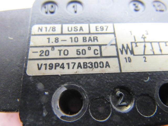 Norgren V19P417AB300A Pneumatic Valve 1/8" Ports