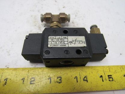 Norgren V12R4D7AX0090 Pneumatic Valve 1/4" Ports
