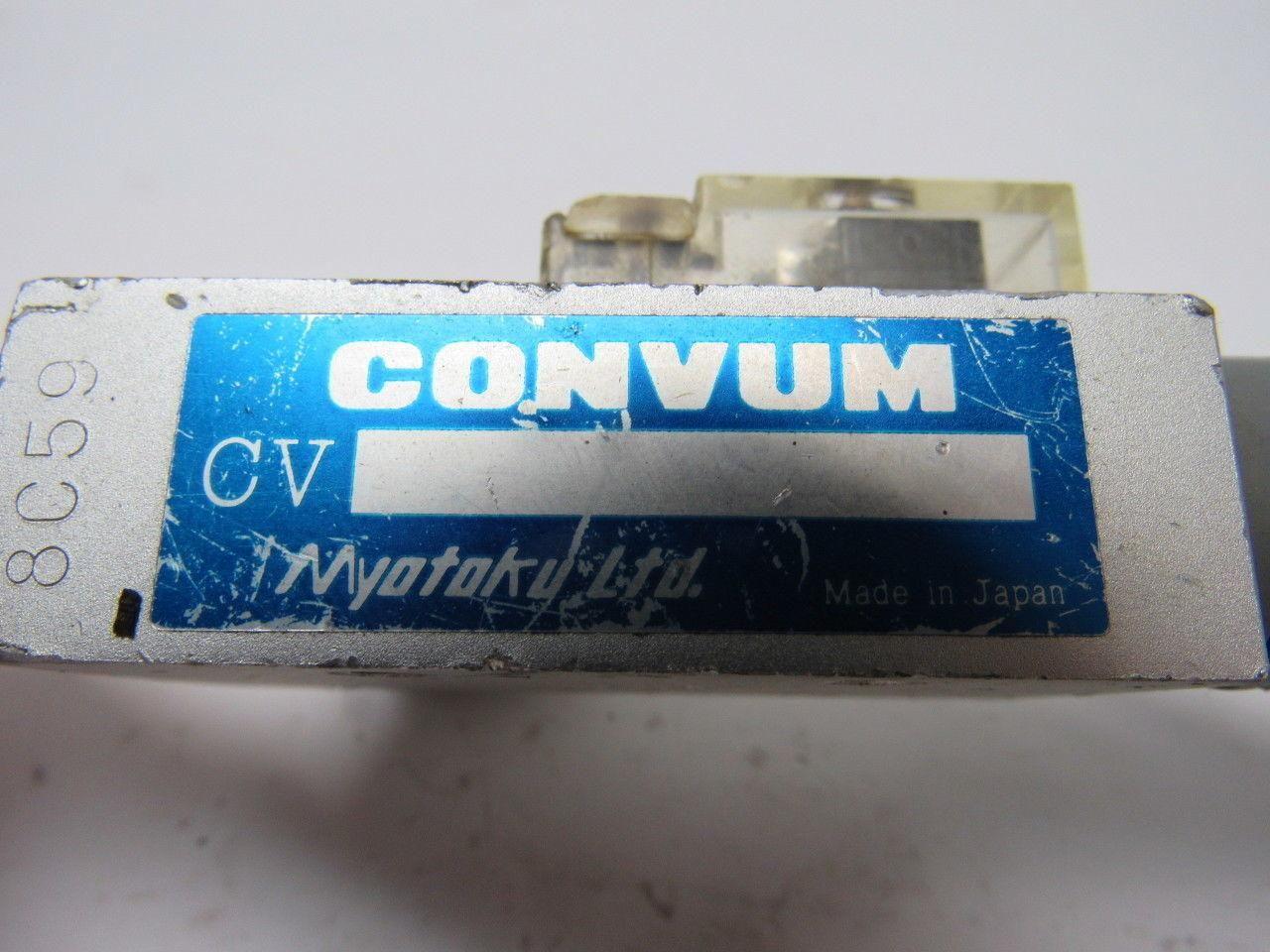 Myotoku 8C59 Single Stage Vacuum Generator 1/4" Port