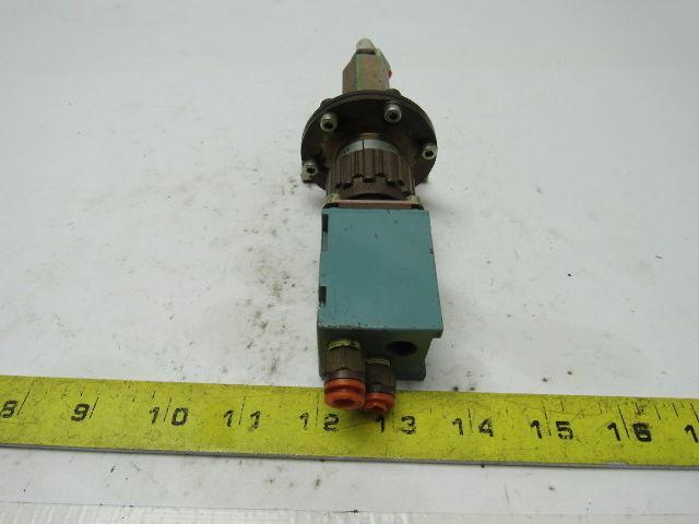 Telemecanique PXM-J117 Adjustable Pressure Limit Switch W/ Bracket 1/8" Ports