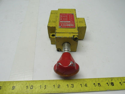 Numatics VL30N03Y Manual Lockout Valve 3/8" NPTF In/Out & Exhaust