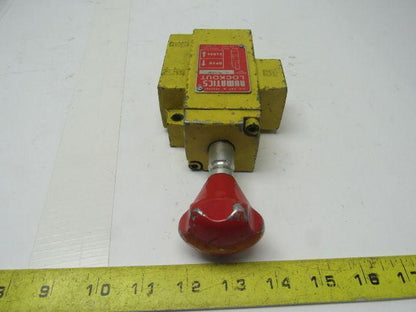 Numatics VL30N03Y Manual Lockout Valve 3/8" NPTF In/Out & Exhaust