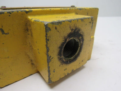 Numatics VL30N03Y Manual Lockout Valve 3/8" NPTF In/Out & Exhaust
