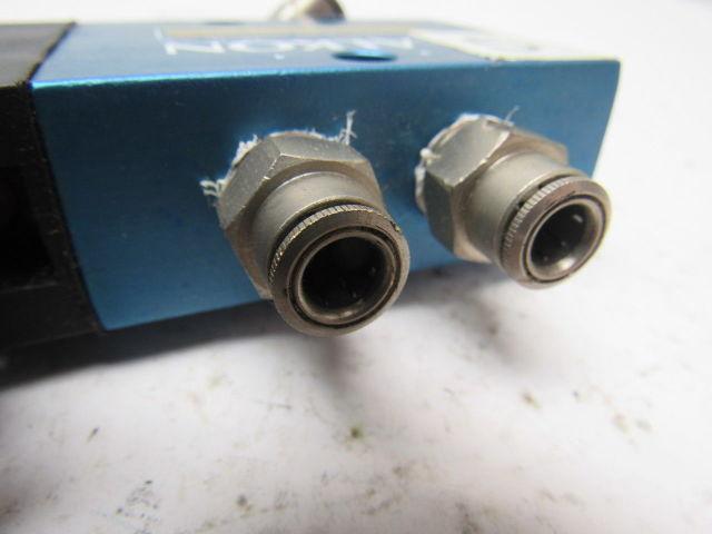 Alkon P-070SS 4 Way Air Valve Single Solenoid 6VDC 1/4" Ports