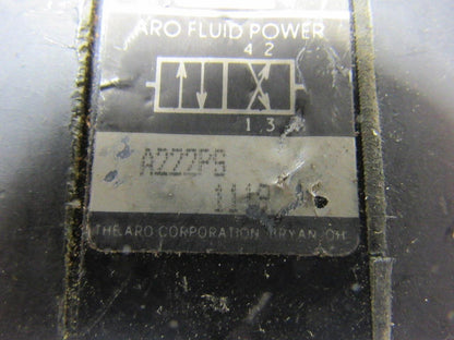 Aro A222PS Pilot Air Valve 1/4" Ports 150 PSI W/End Caps