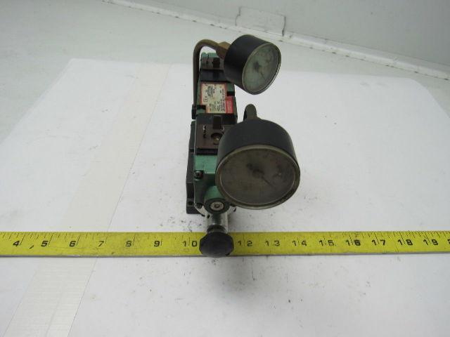 Numatics 081SS5004 Air Solenoid Valve W/081RC100O000000 Regulator