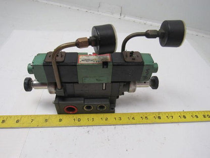 Numatics 081SS5004 Air Solenoid Valve W/081RC100O000000 Regulator