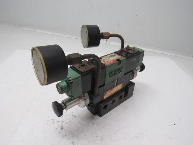 Numatics 081SS5004 Air Solenoid Valve W/081RC100O000000 Regulator