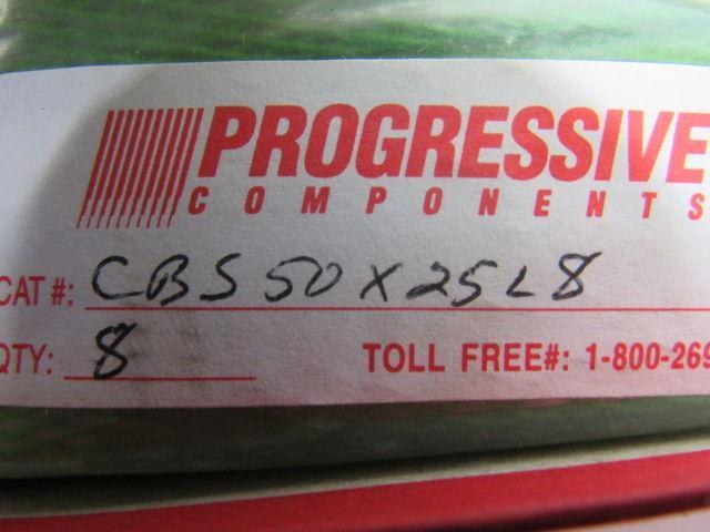 Progressive Components CBS50X25L8 Minilifter .250 Mold Flat Core Blade 8" OAL.