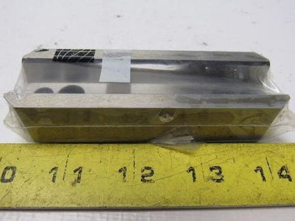DME FTR 104 Female Rectangular Tapered Mold Interlock 3.98" OAL. X 1.249" Wide