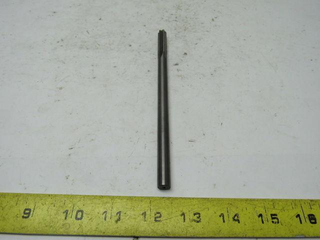 P.C.S. ROS-25 3/8 OS Carbide Chucking Reamer RH Straight 6 Flute .3798"