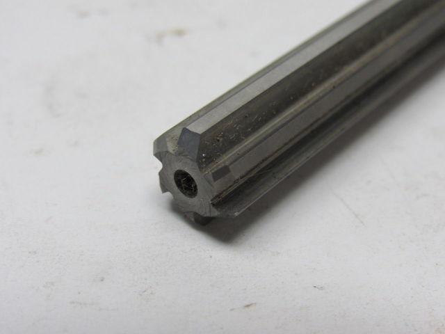 P.C.S. ROS-25 3/8 OS Carbide Chucking Reamer RH Straight 6 Flute .3798"