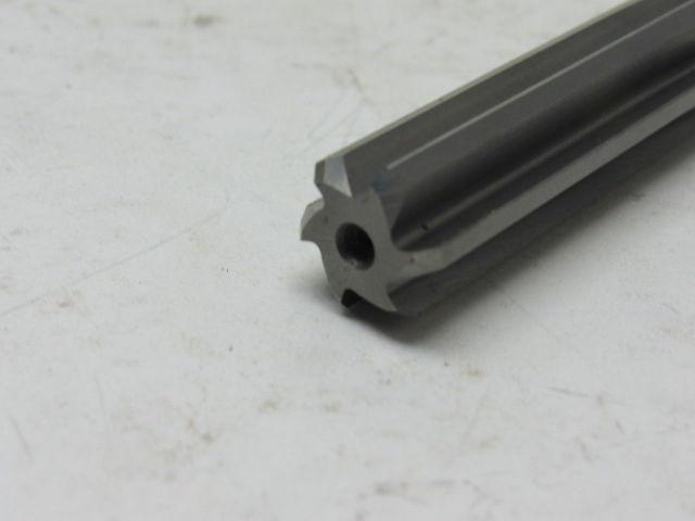 P.C.S. ROS-33 Carbide Chucking Reamer RH Straight 6 Flute .5048"