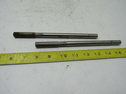 Tri-Angle 773.4980 Straight 6 Flute Chucking Reamer .4980" 8" OAL Lot of 2
