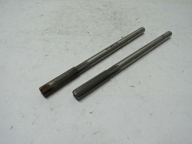 Tri-Angle 773.4980 Straight 6 Flute Chucking Reamer .4980" 8" OAL Lot of 2