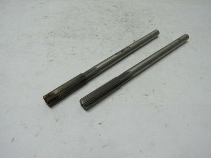 Tri-Angle 773.4980 Straight 6 Flute Chucking Reamer .4980" 8" OAL Lot of 2
