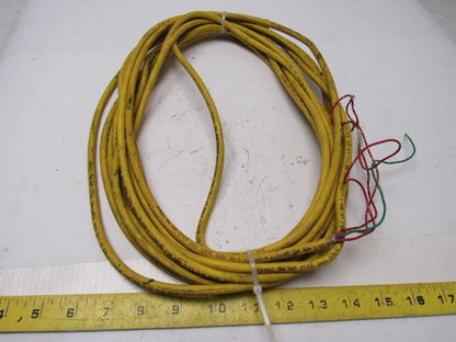 A-B Allen Bradley 889R-F4AEA-10 Ser. A AC Micro QD / M12 Cordset Straight Female