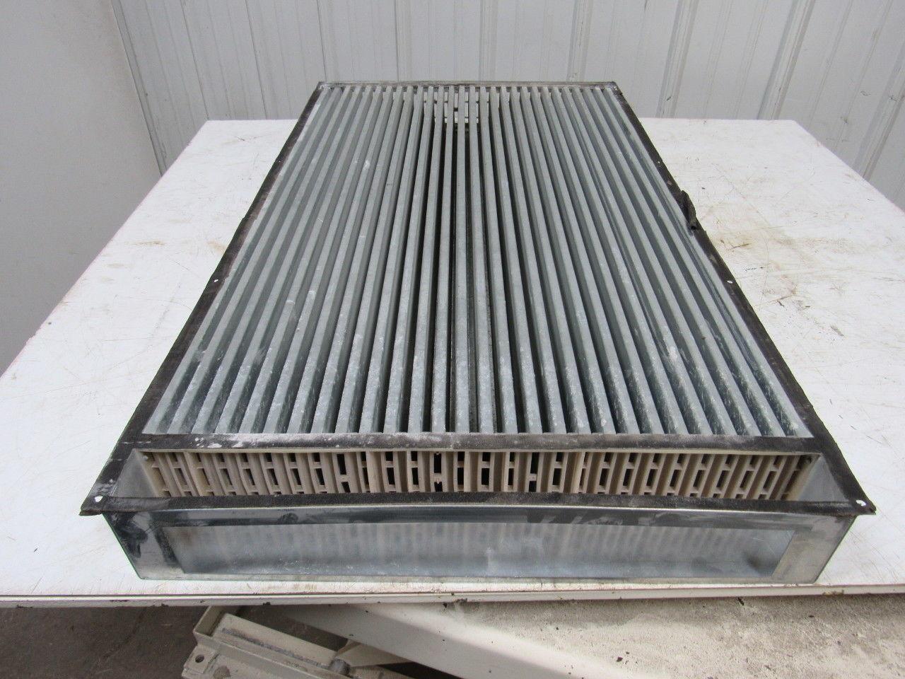 Fanuc 27 Row Galvanized Steel Heat Exchanger 39" X 21" X 3-5/8"