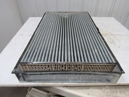 Fanuc 27 Row Galvanized Steel Heat Exchanger 39" X 21" X 3-5/8"