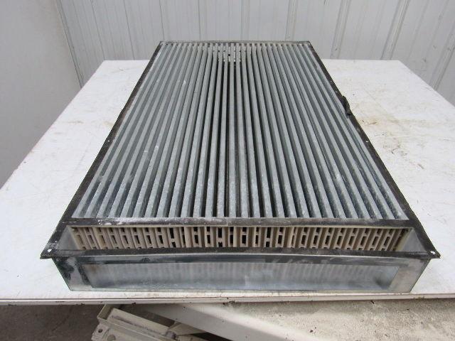 Fanuc 27 Row Galvanized Steel Heat Exchanger 39" X 21" X 3-5/8"