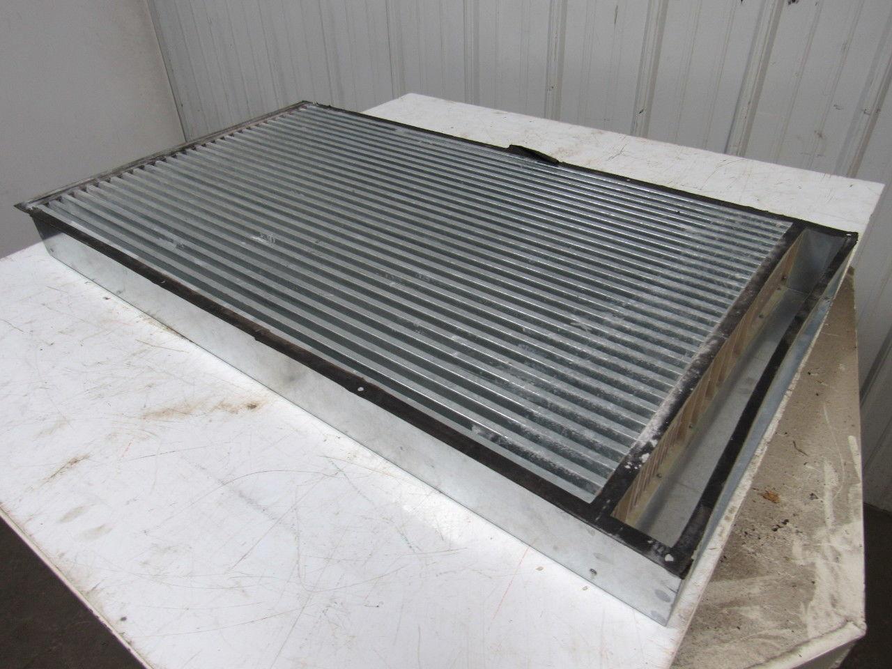Fanuc 27 Row Galvanized Steel Heat Exchanger 39" X 21" X 3-5/8"