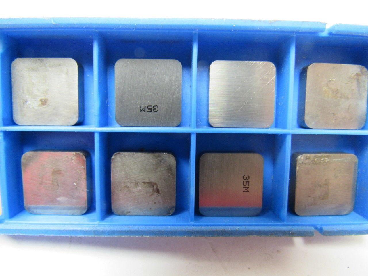 Valenite SNC 424 35M Carbide Inserts Tool Cutter Lot of 8