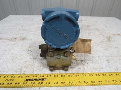 ROSEMOUNT 1151AP4E12B1 Alphaline Pressure Transmitter Cal.2-11 In HGA 4-20MA Out