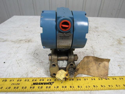 ROSEMOUNT 1151AP4E12B1 Alphaline Pressure Transmitter Cal.2-11 In HGA 4-20MA Out