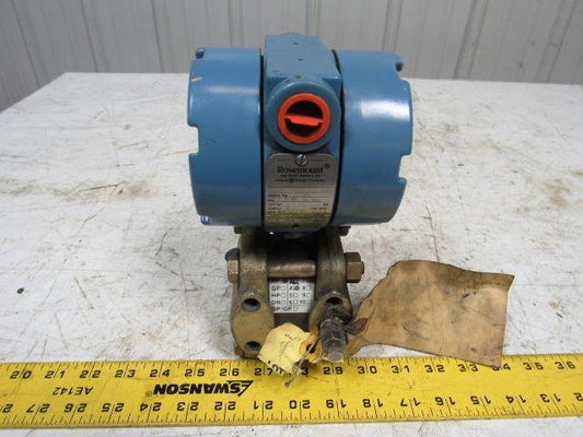 ROSEMOUNT 1151AP4E12B1 Alphaline Pressure Transmitter Cal.2-11 In HGA 4-20MA Out