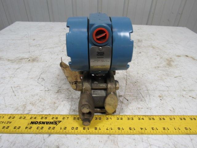 ROSEMOUNT 1151AP4E12B1 Alphaline Pressure Transmitter Cal.2-11 In HGA 4-20MA Out