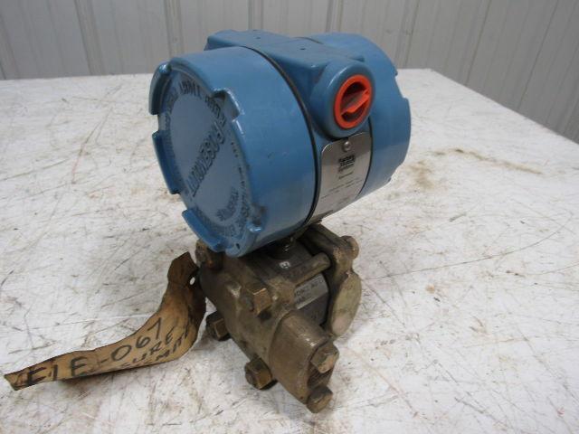 ROSEMOUNT 1151AP4E12B1 Alphaline Pressure Transmitter Cal.2-11 In HGA 4-20MA Out