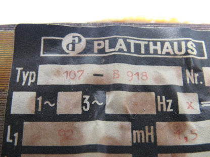 Platthaus 107-B918  Nr.344  92/55mH Choke