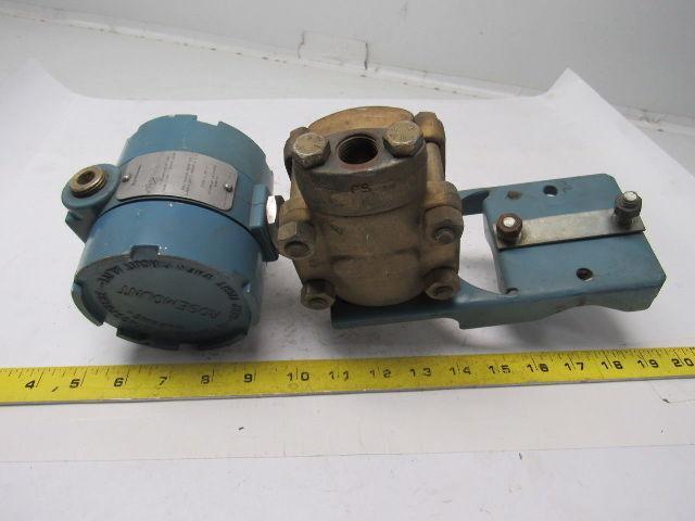ROSEMOUNT 1151AP5E12 Absolute Pressure Monitor 0-55In HGA 4-20MA Out