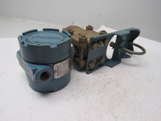 ROSEMOUNT 1151AP5E12 Absolute Pressure Monitor 0-55In HGA 4-20MA Out