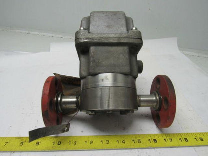 BROOKS EMERSON 9417-B1C1V2G Oval Gear Meter .15 to 5.34LPM 100CPS @111F 255 PSI