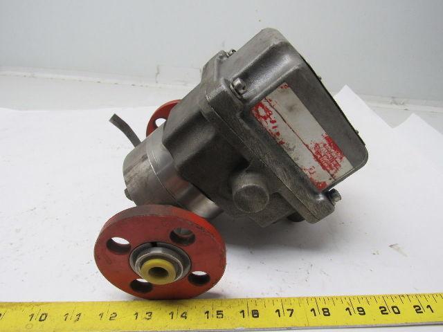 BROOKS EMERSON 9417-B1C1V2G Oval Gear Meter .15 to 5.34LPM 100CPS @111F 255 PSI