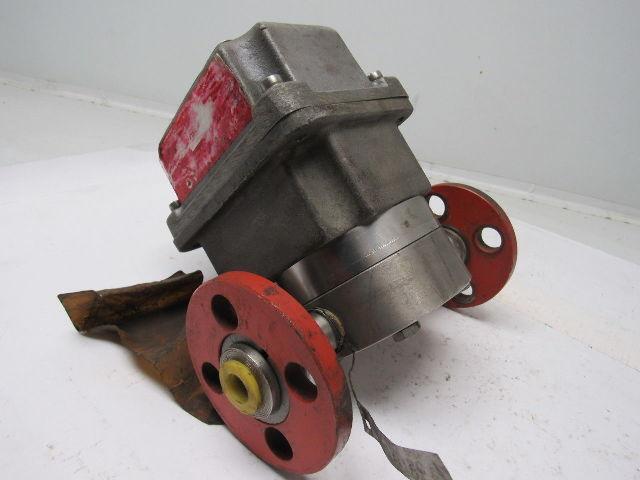 BROOKS EMERSON 9417-B1C1V2G Oval Gear Meter .15 to 5.34LPM 100CPS @111F 255 PSI