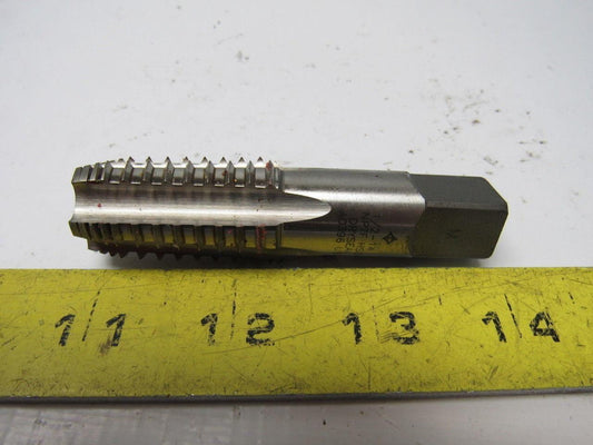 Cleveland 64111 1/2-14 HSGT NPTF 5F MH INT Straight 4 Flute Bottoming Tap