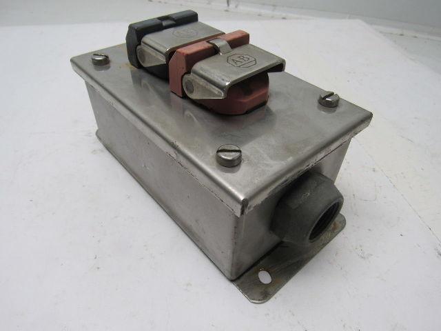 Allen Bradley 800H-CP-6291 Haz Loc Start Stop Push Button Assembly