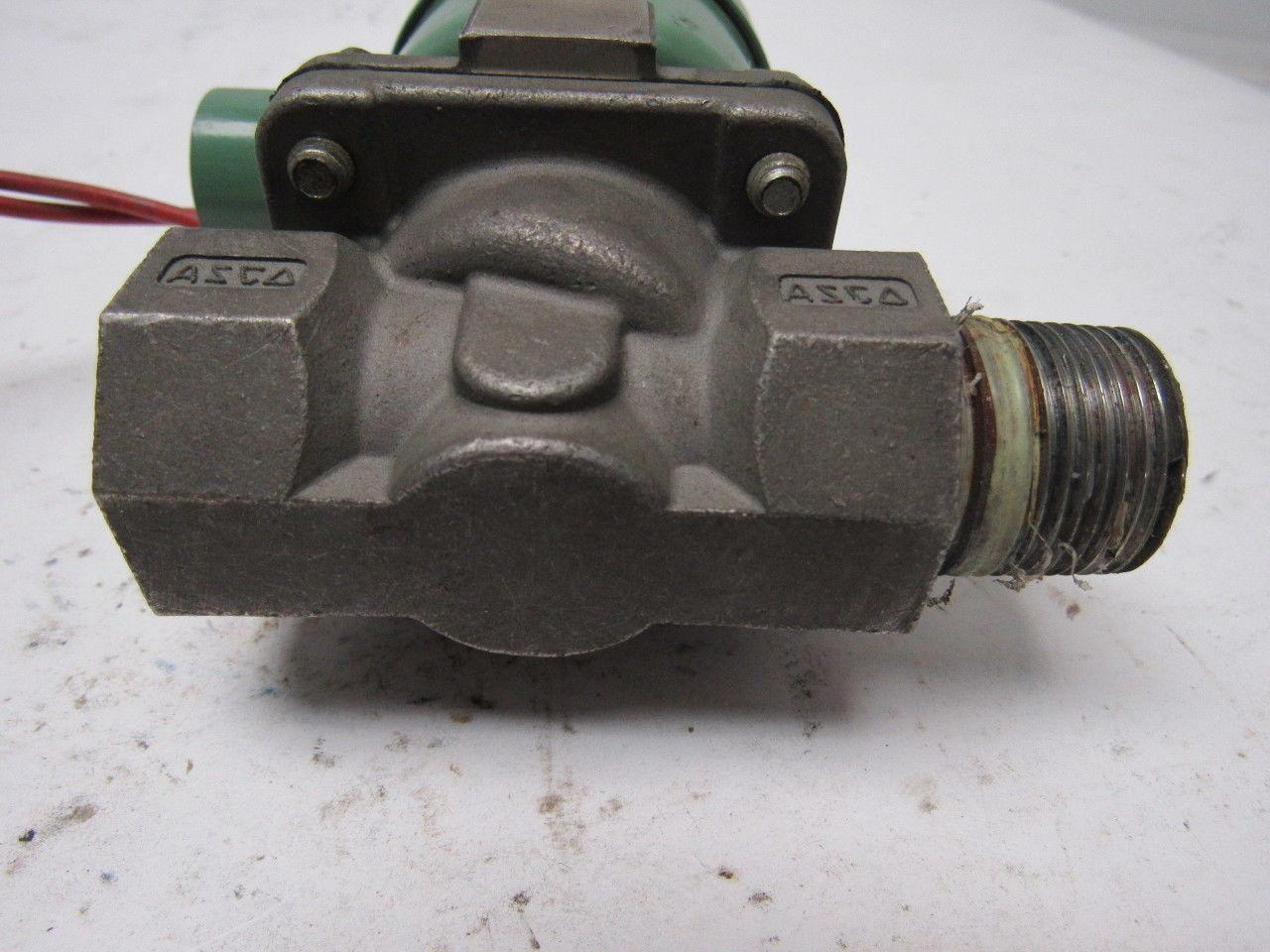 ASCO RED HAT 8211 C88 Valve Solenoid 3/4" 50/60Hz 110/120V 125 PSI