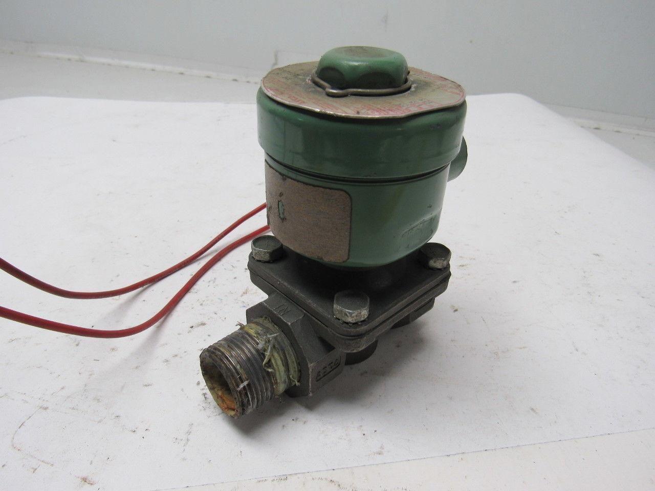 ASCO RED HAT 8211 C88 Valve Solenoid 3/4" 50/60Hz 110/120V 125 PSI