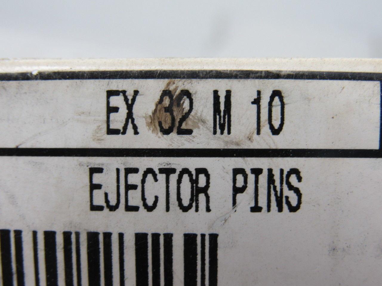 DME EX32M10 Plastic Injection Hotwork Ejector Pins 31/64"X 10" Box of 9