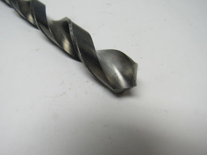 23/32" Extra Length HSS 12 OAL Straight Shank Drill Bit USA