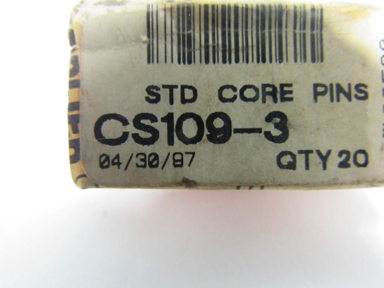 National CS109-3 7/64" X 3" High Hardness Core Pins Lot of 15
