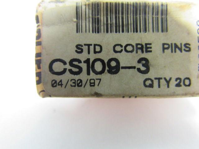 National CS109-3 7/64" X 3" High Hardness Core Pins Lot of 15