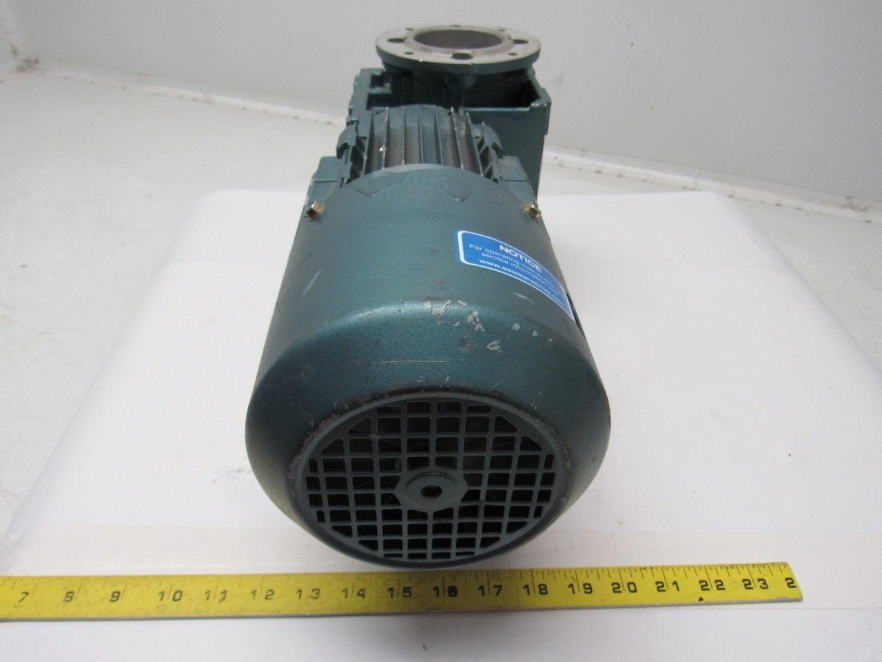 SEW-EURODRIVE WAF30DT71D4BMG05HR Gear Motor 230/460V 3PH 1/2HP 1700/23RPM