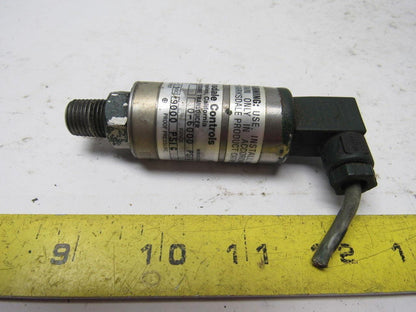 Barksdale Controls 806H4-20 Pressure Transducer 15-36 VDC Input 1-11 VDC Output